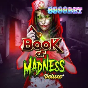 Book of Madness Deluxe স্লট গেমের হরর থিমযুক্ত ইন্টারফেস