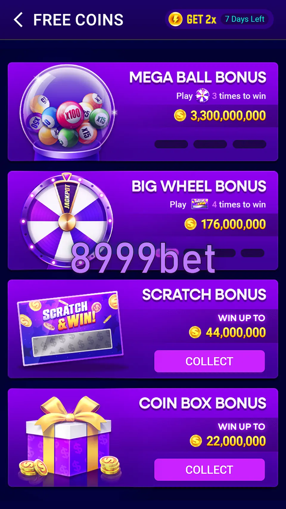 8999bet স্ক্রিনশট অফিসিয়াল APK